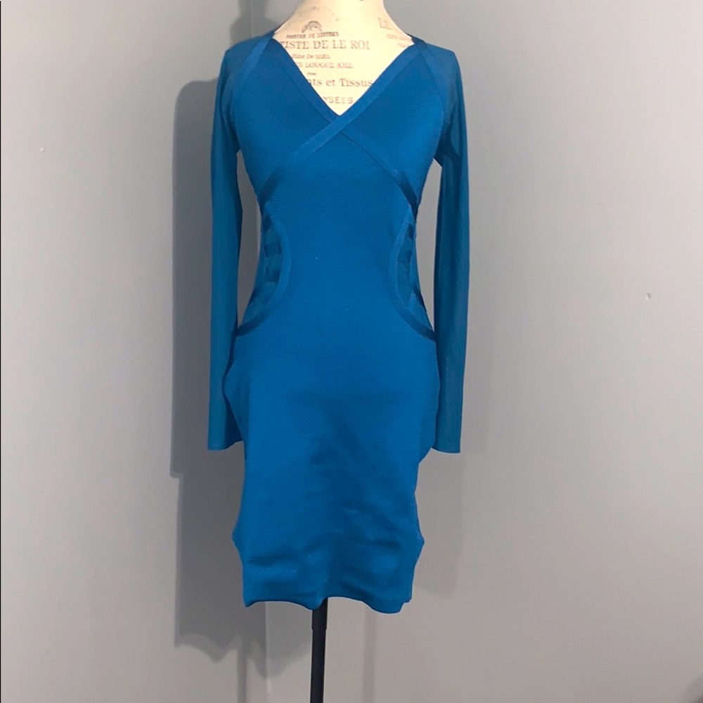 Blue Bandage Dress 👗